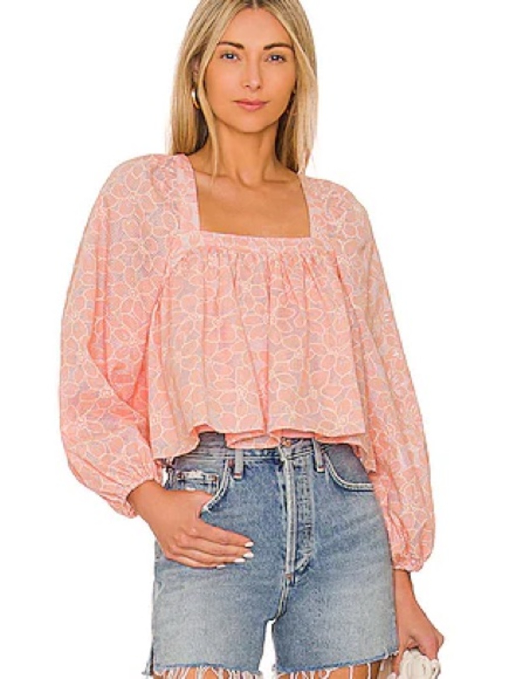 Tularosa Thera Top in Peach Whip